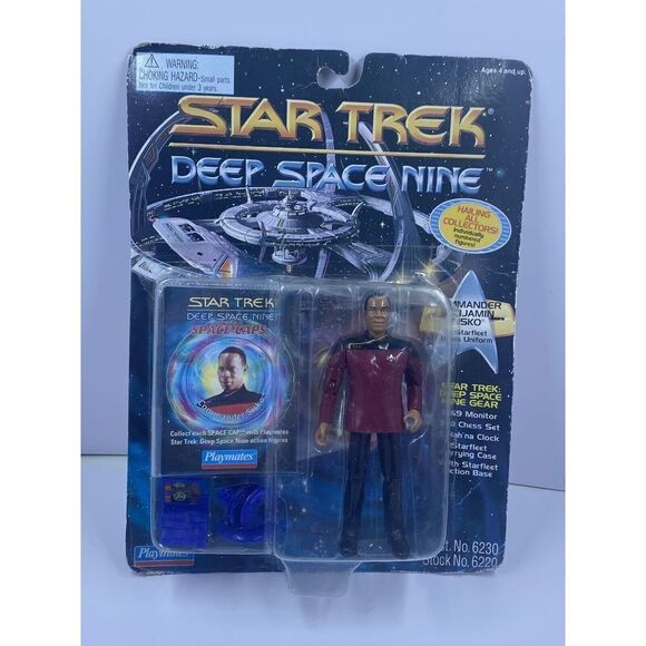 1993 Playmates Star Trek Deep Space Nine - Cmndr Benjamin Sisko - please read - Picture 3 of 11